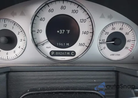 2007 Mercedes-Benz E 350 4Matic из США, поврежденный, VIN WDBUF87X77B154378